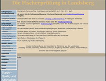 Tablet Screenshot of fischerpruefung-bayern.de